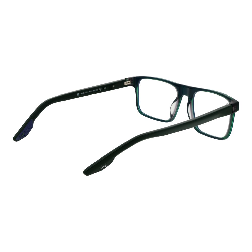 Nike Blue Men's Optical Frames – Square Full-Rim, 54mm