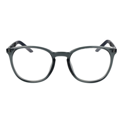 Nike Gray Unisex Optical Frames – Full-Rim Round Design, 51mm