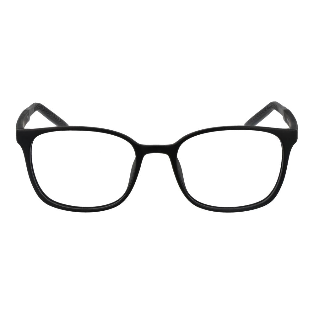 Nike Unisex Optical Frames – Black Square Full-Rim, 52mm