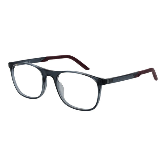 Nike Men's Optical Frames – Grey Full-Rim Rectangle, 53mm