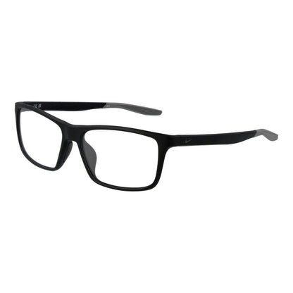 Nike Men’s Optical Glasses – Black Rectangle Frame, 56mm