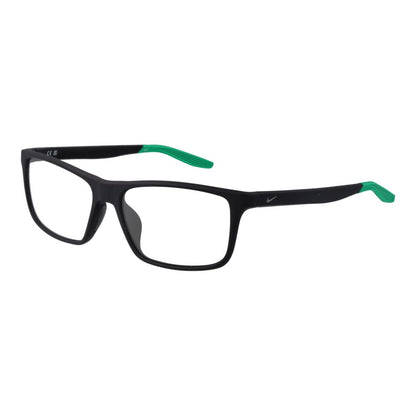Nike Men's Optical Frames – Gray Full-Rim Design, 56mm