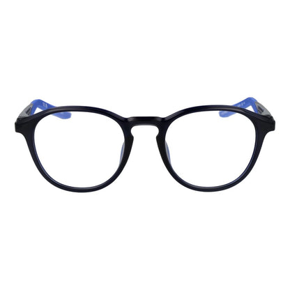 Nike Men’s Optical Glasses – Blue Round Frame, 50mm