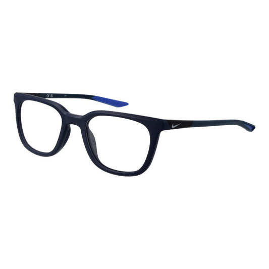 Nike Men's Blue Optical Frames – Square Full-Rim, 52mm