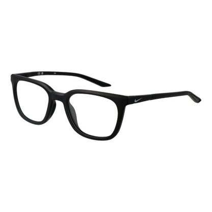 Nike Black Men’s Optical Frames – Square Full-Rim, 52mm