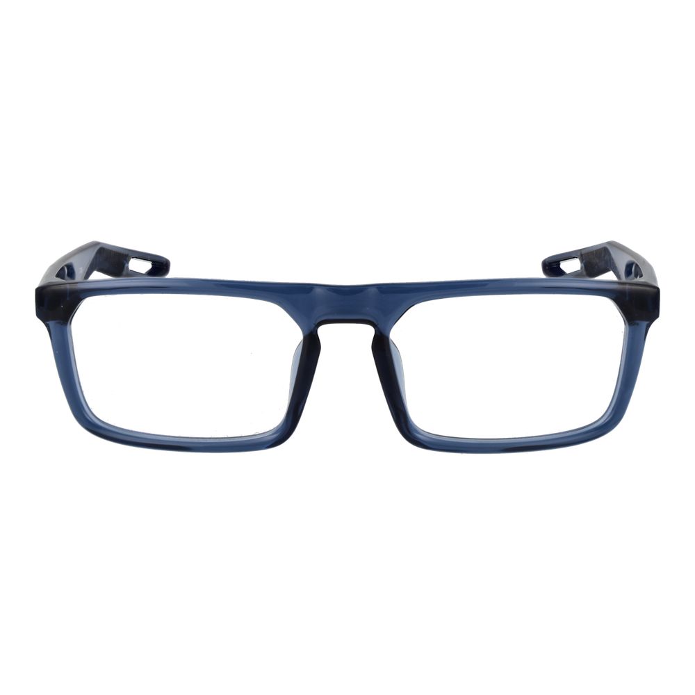 Nike Blue Unisex Optical Frames – Rectangle Full-Rim, 55mm