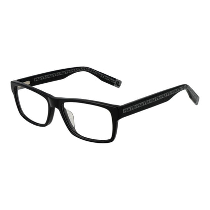 Fila Men's Optical Frames – Black Full-Rim Square Design