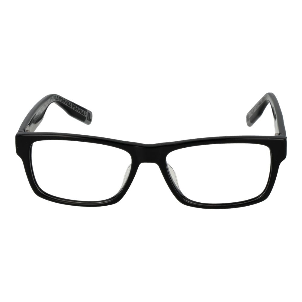 Fila Men's Optical Frames – Black Full-Rim Square Design