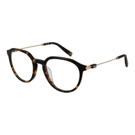 Fila Unisex Optical Frames – Brown Full-Rim Frame, 50mm