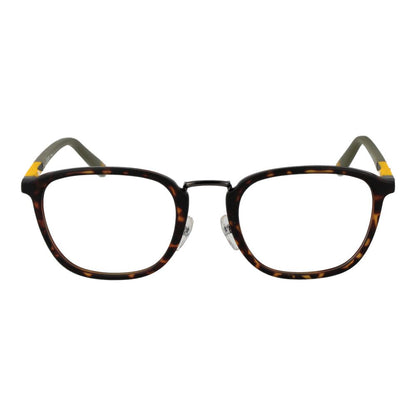 Fila Brown Unisex Optical Frames – Full-Rim Panto Design