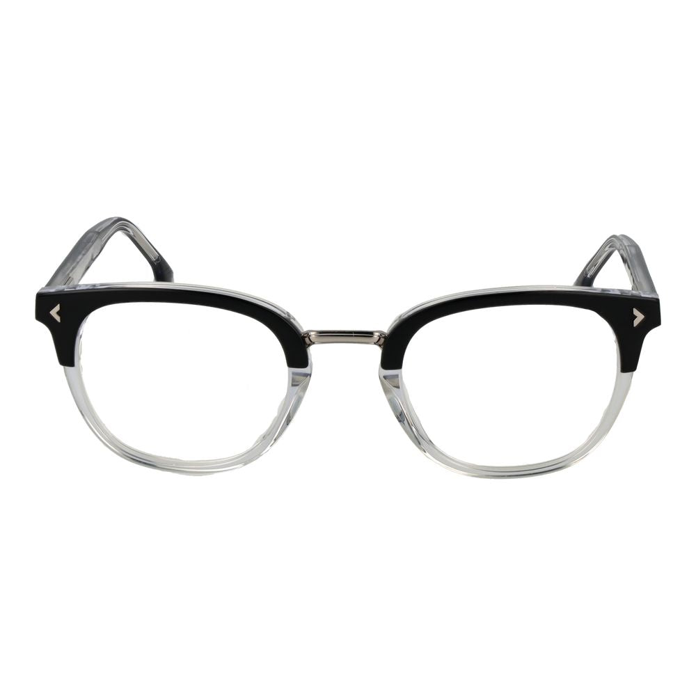 Lozza Black Unisex Optical Frames – Stylish Full-Rim Design