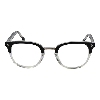 Lozza Black Unisex Optical Frames – Stylish Full-Rim Design