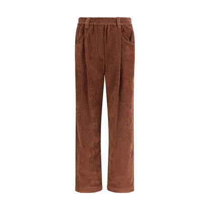 Brunello Cucinelli Velvet Pants - Luxurious Comfort and Style
