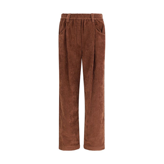 Brunello Cucinelli Velvet Pants - Luxurious Comfort and Style