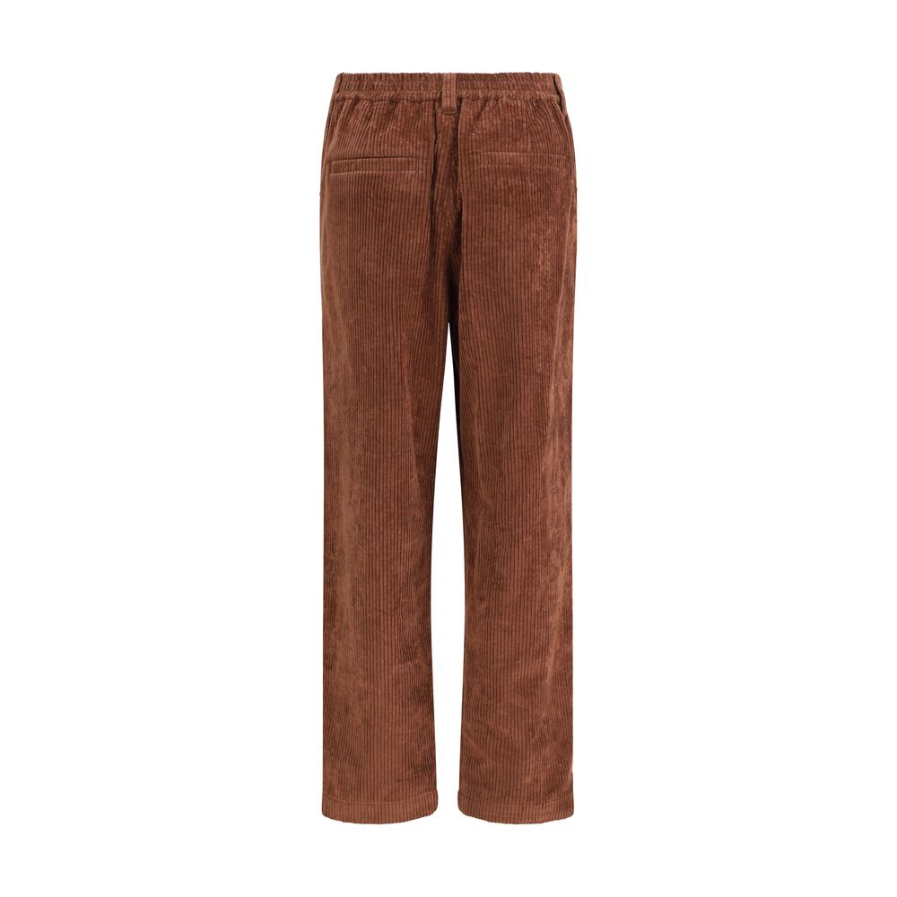 Brunello Cucinelli Velvet Pants - Luxurious Comfort and Style