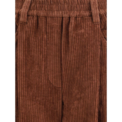 Brunello Cucinelli Velvet Pants - Luxurious Comfort and Style