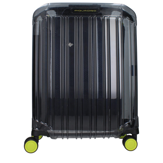 Piquadro Gray Polycarbonate Luggage - Elevate Your Travel Experience