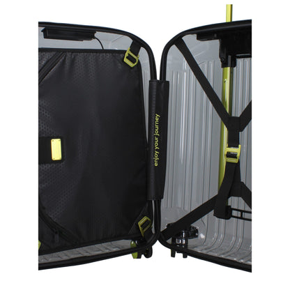 Piquadro Gray Polycarbonate Luggage - Elevate Your Travel Experience