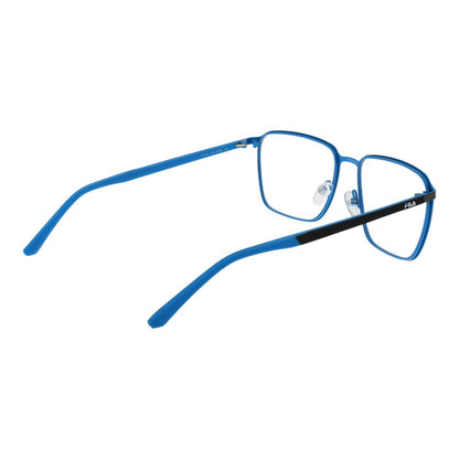 Fila Men's Gunmetal Optical Frames – Square Full-Rim Design