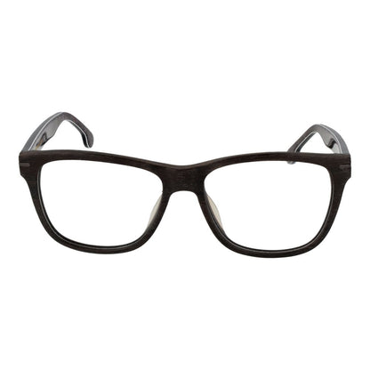 Lozza Brown Men’s Optical Glasses – Full-Rim Rectangle Frame