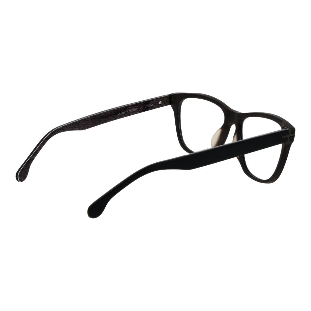 Lozza Brown Men’s Optical Glasses – Full-Rim Rectangle Frame