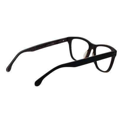 Lozza Brown Men’s Optical Glasses – Full-Rim Rectangle Frame