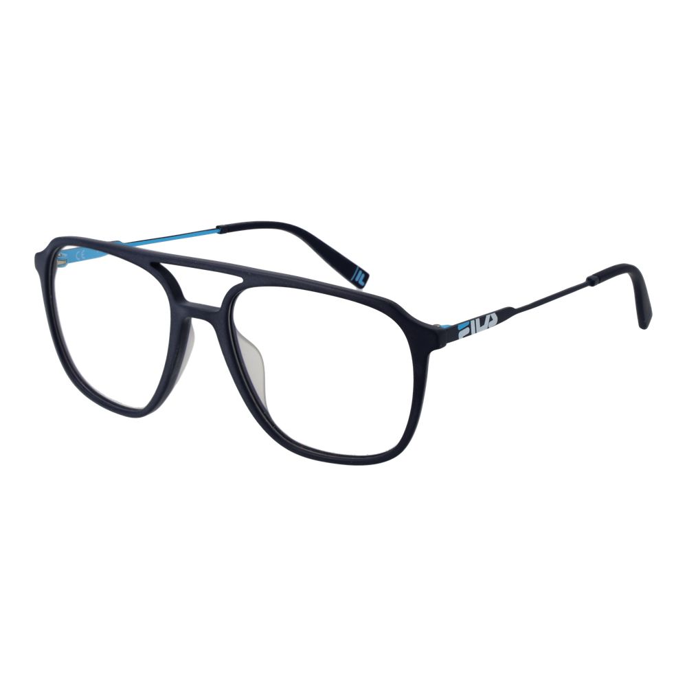 Fila Blue Men’s Optical Glasses – Full-Rim Aviator Frames, 54mm