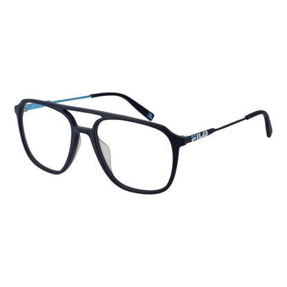 Fila Blue Men’s Optical Glasses – Full-Rim Aviator Frames, 54mm