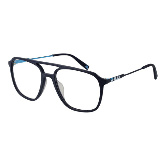 Fila Blue Men’s Optical Glasses – Full-Rim Aviator Frames, 54mm