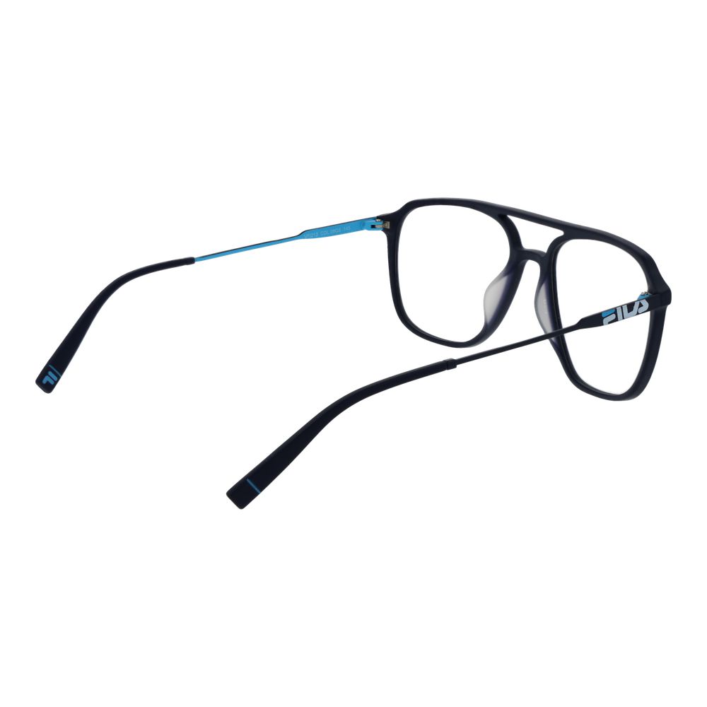 Fila Blue Men’s Optical Glasses – Full-Rim Aviator Frames, 54mm