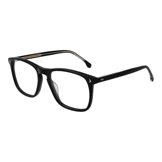 Lozza Black Men's Optical Frames – Square Full-Rim