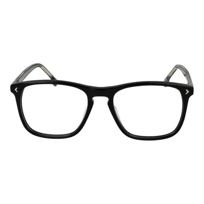 Lozza Black Men's Optical Frames – Square Full-Rim