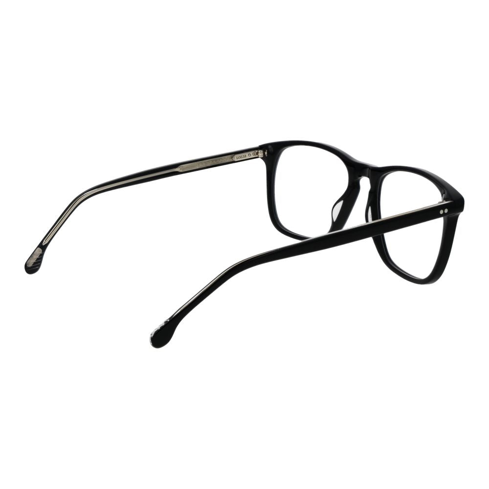 Lozza Black Men's Optical Frames – Square Full-Rim