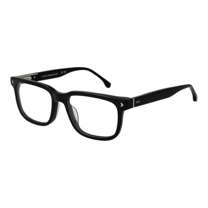 Lozza Black Men’s Optical Frames – Rectangle Full-Rim, 54mm
