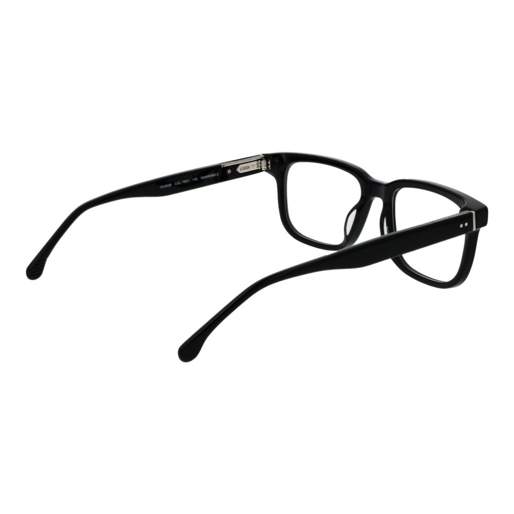 Lozza Black Men’s Optical Frames – Rectangle Full-Rim, 54mm