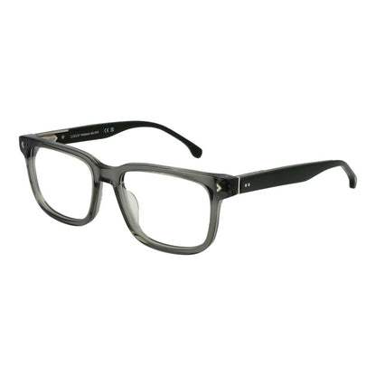 Lozza Grey Men’s Optical Frames – Rectangle Full-Rim Design