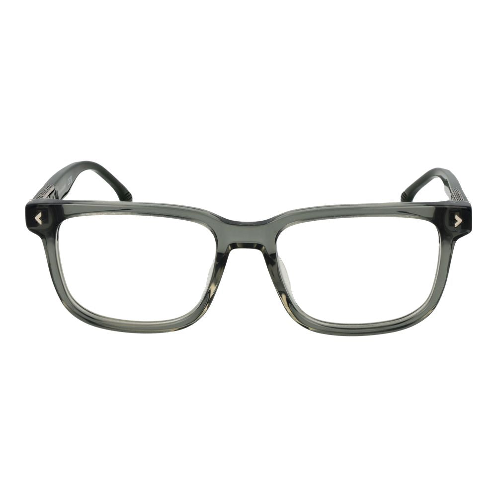 Lozza Grey Men’s Optical Frames – Rectangle Full-Rim Design
