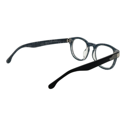 Lozza Black Unisex Optical Frames – Panto Style Demo Lenses