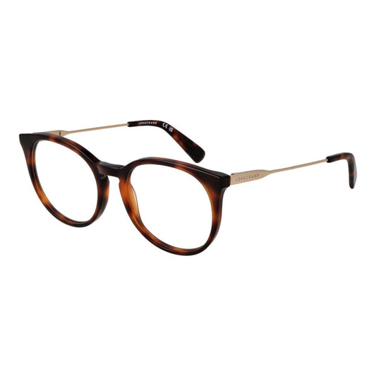 Longchamp Women’s Optical Glasses – Brown Full-Rim Frame, 51mm