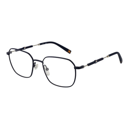 Fila Blue Men’s Optical Frames – Square Full-Rim Design