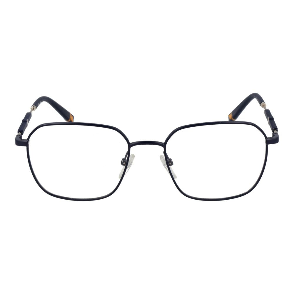 Fila Blue Men’s Optical Frames – Square Full-Rim Design