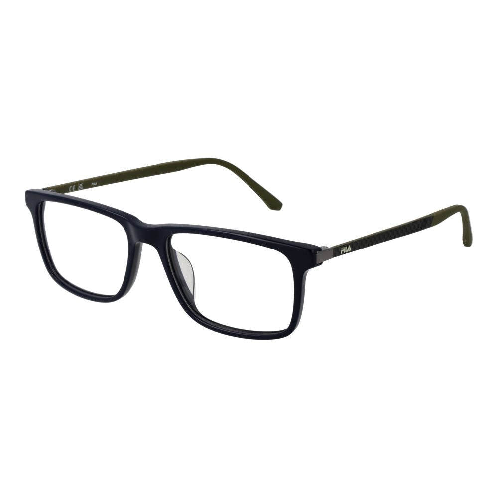 Fila Men's Optical Glasses – Blue Full-Rim Frame, 52mm