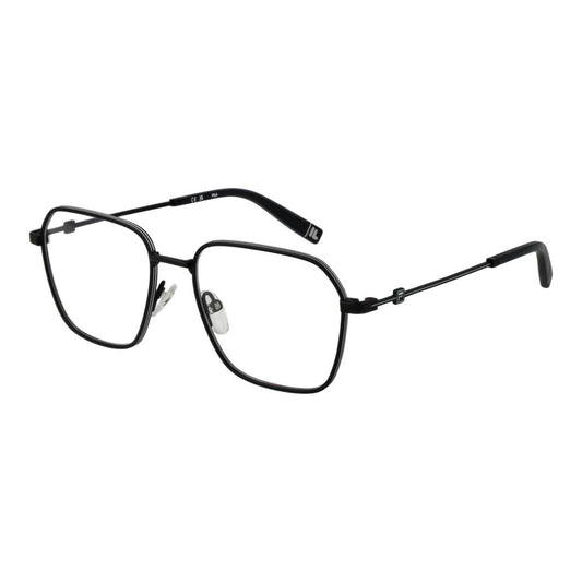 Fila Unisex Optical Frames – Black Square Full-Rim Design
