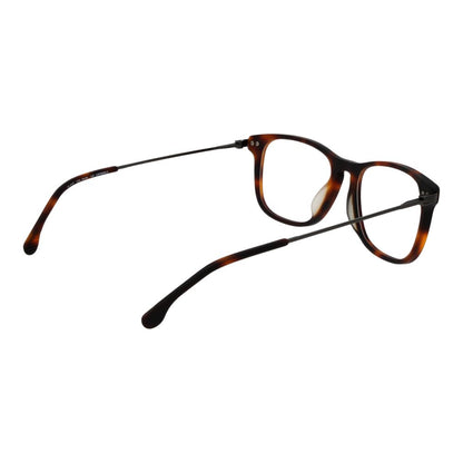 Lozza Brown Men’s Optical Frames – Rectangle Full-Rim Design, 53mm