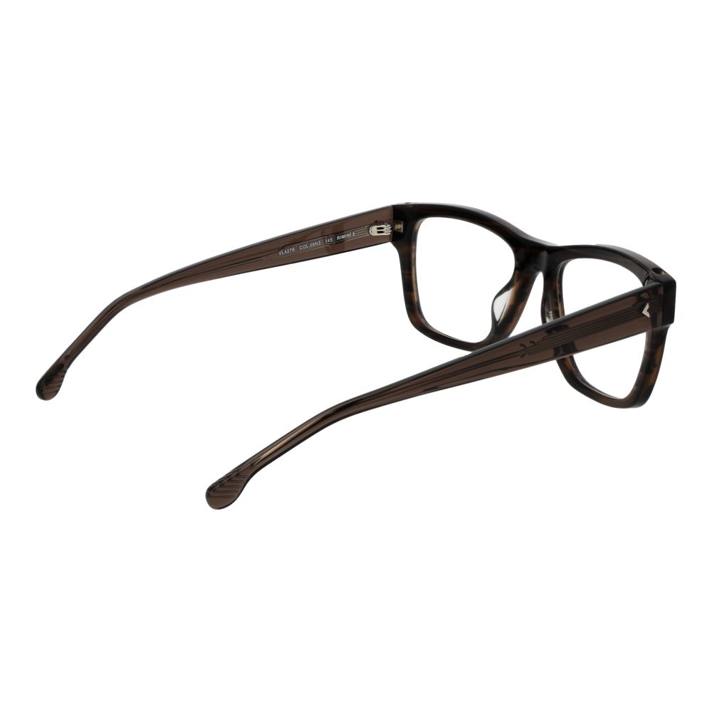 Lozza Brown Men's Optical Frames – Full-Rim Rectangle Design