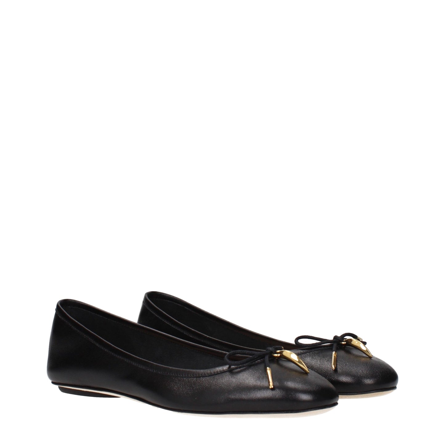 Chloé Black Leather Ballet Flats: Effortless Elegance