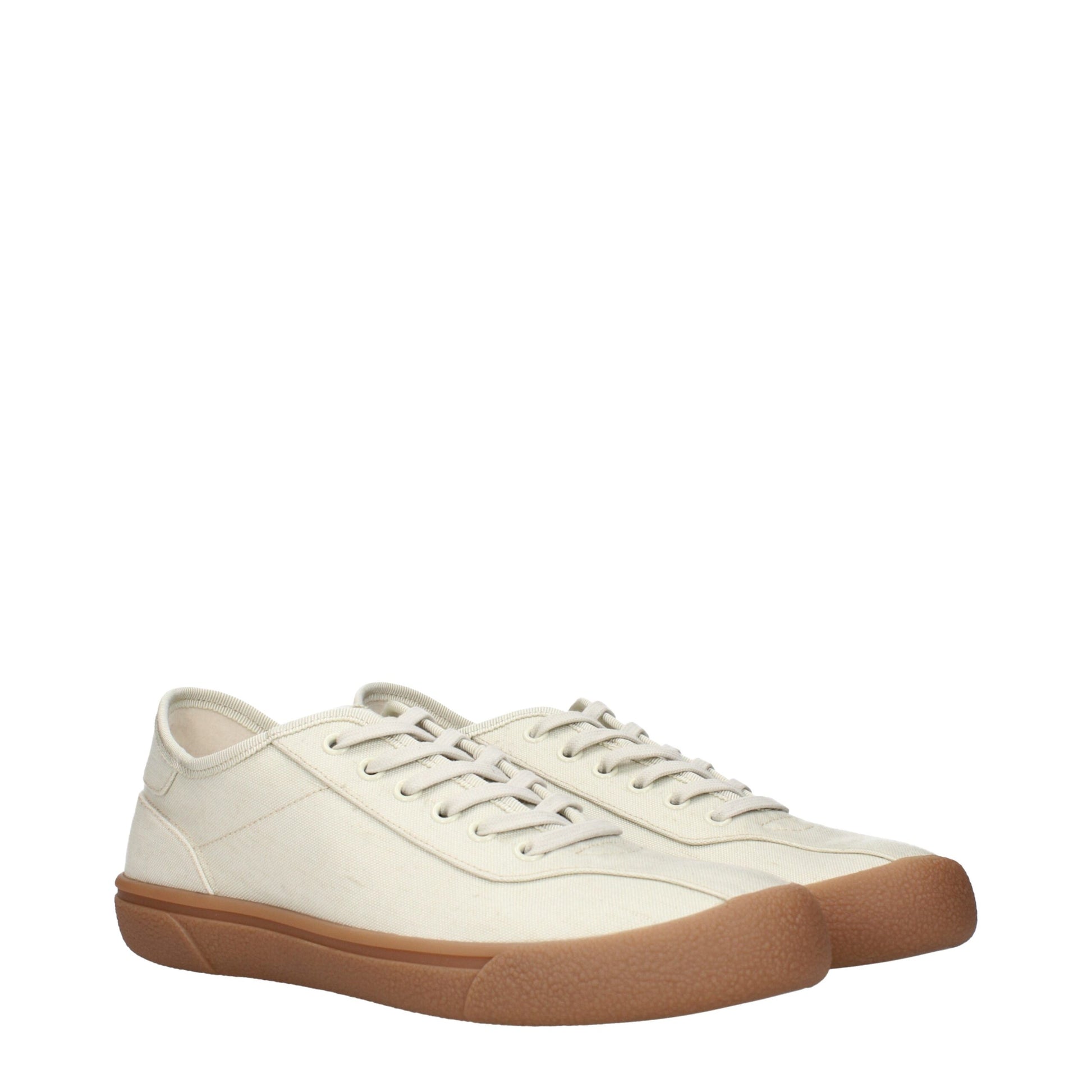The Row Beige Fabric Sneakers