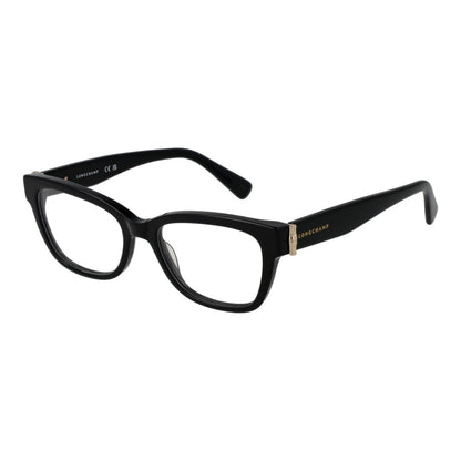 Longchamp Women’s Optical Glasses – Black Cat Eye Frame, 51mm