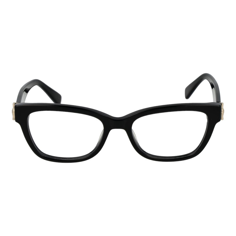 Longchamp Women’s Optical Glasses – Black Cat Eye Frame, 51mm