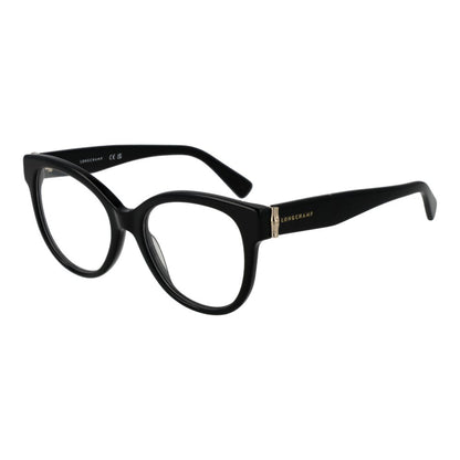 Longchamp Women’s Optical Glasses – Black Butterfly Frame, 52mm